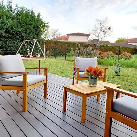 Les Zinnias 3 4 Lits 2 Sdb Terrasse & Jardin וילה Riorges